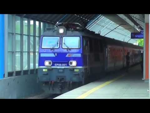Stacja: KRAKÓW GŁ. - Odjazd EP09-001 z pseudo EIC "WARMIA" do Olsztyna Głównego