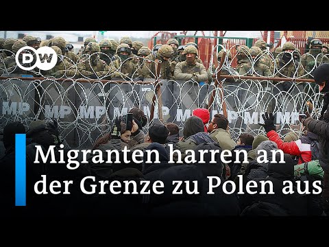 Keine Entspannung an der Grenze zwischen Belarus und Polen | DW Nachrichten