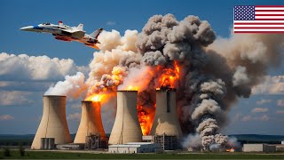 2 Minutes Ago! US F 16 Jets Drop 70,000 Tons of Explosives That Destroy Russian Nuclear Plant