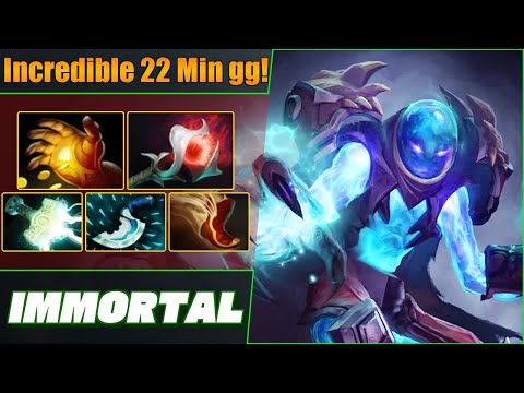 Immortal Arc Warden Mid ⚡ Staggering 22 Min gg! Dota 2 DotaPulse Highlight Gameplay