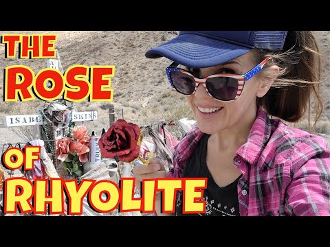 #621 The Lonely Grave of Mona Bell, Murdered Red-Light Queen of Death Valley's Rhyolite Ghost Town
