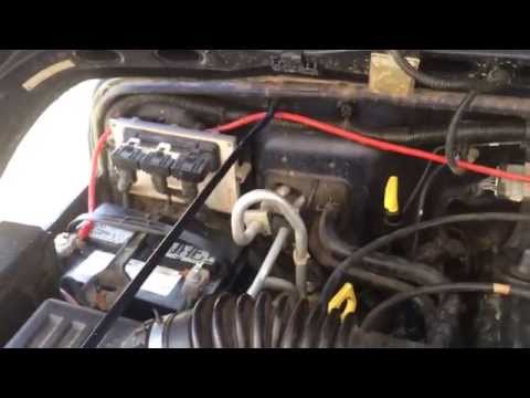How To Change Heater Hoses 2002 Jeep Wrangler Sport 4.0