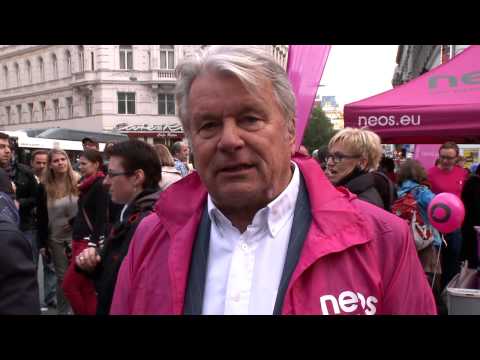 Hans Peter Haselsteiner gratuliert