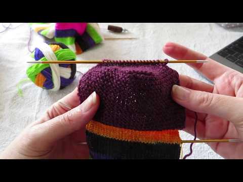 Garter Heel Flap (and gusset) tutorial