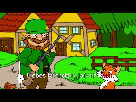 Fuchs du hast die Gans gestohlen - Yleekids Deutsch lernen mit Kinderliedern