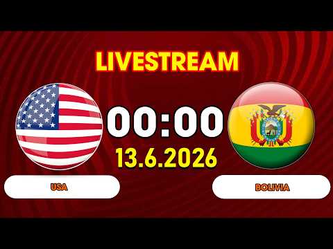 🔴USA vs BOLIVIA | THE CAPTAIN'S AMERICA PERFORMANCE, A BATTLE WITH EXPLOSIVE GOALS