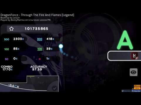 DragonForce - Through The Fire And Flames [Legend] HR 1xMiss 1770/3388 #37 (506pp if FC)