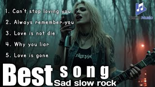Download lagu SLOW ROCK BALLAD - CAN'T STOP LOVING YOU || Domz music ||  Music video mp3