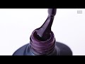 NUB 038 Blueberry Pie gel varnish (dark eggplant, enamel), 8 ml