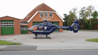 preview picture of video 'Hubschrauber startet bei der FF Großenbrode'