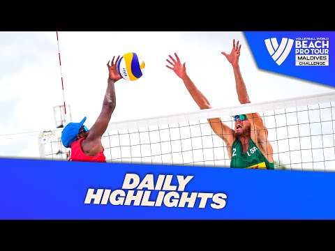 Day 2 Men's Daily Highlights the Maldives 2022 #BeachProTour