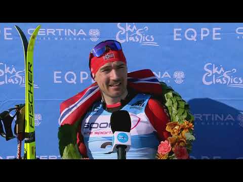 Andreas Nygaard 1st in Birkebeinerrennet