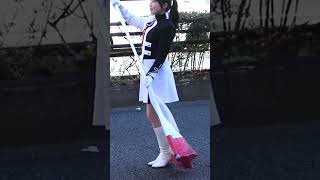 早稲田大学 カラーガード 建国記念の日 奉祝パレード