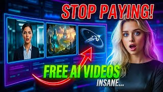 PARE DE PAGAR! 3 Geradores de Vídeo com IA 100% GRÁTIS (O Último é Insano)