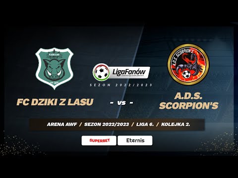 FC Dziki z Lasu - A.D.S. Scorpion's (Sezon 2022/2023)