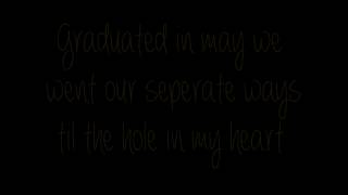 Brantley Gilbert- Freshman Year (On-screen lyrics)