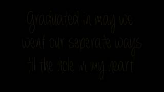 Brantley Gilbert- Freshman Year (On-screen lyrics)