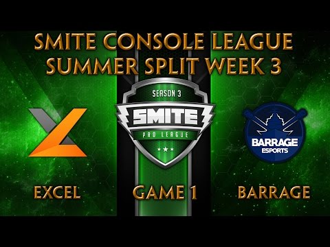 SCL Summer Split Week 3 - exceL vs. Barrage (Game 1)