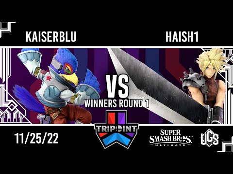 Tripoint Smash 169  -  Winners Round 1  -  KaiserBlu(Falco) Vs. Haish1(Cloud)