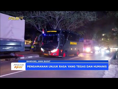 POLDA JABAR GELAR PATROLI MALAM ANTISIPASI AKSI UNJUK RASA