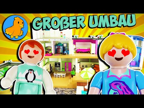 HEFTIGE VERÄNDERUNG IN DER LUXUSVILLA | Großer Umbau bei Familie Vogel | Playmobil Film Deutsch