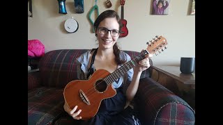 Video thumbnail for Luna High Tide Tenor Ukulele (8 String) Review by Musical Molly Khan