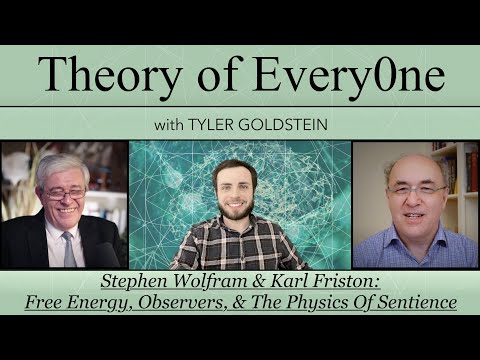 Stephen Wolfram & Karl Friston: Free Energy, Observers, & Physics Of Sentience - Theory of Every0ne