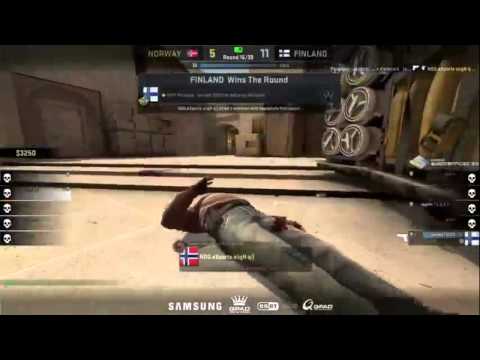 King Of Nordic CS:GO S02E12 - Finland vs Norway Highlight