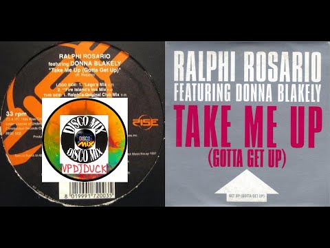 Ralphi Rosario Ft.Donna Blakely - Take Me Up (Gotta Get Up Vs Purple Disco Machine) VP Dj Duck