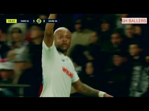 Andre Ayew scored a SUPERB GOAL vs PSG 🌟🇬🇭
