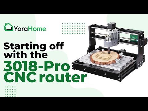 Starting off with the 3018-Pro CNC Router