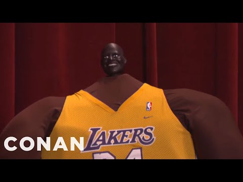 Shaq With A Shrunken Head & Other NBA Mascots That Should Never Dunk | CONAN on TBS
