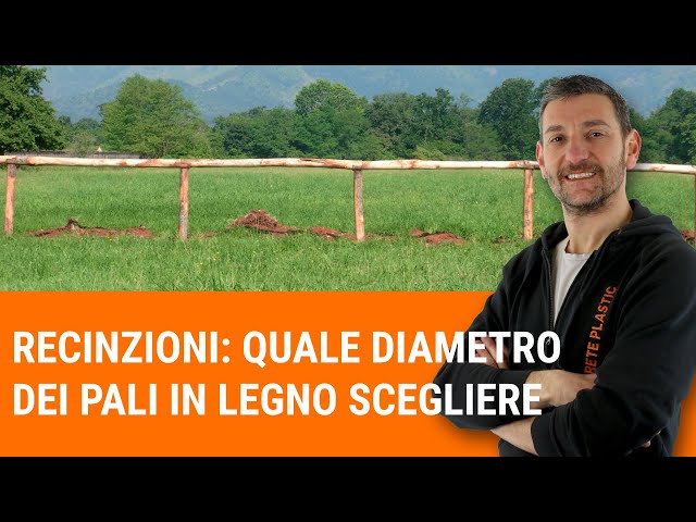 Quale diametro dei pali in legno scegliere 