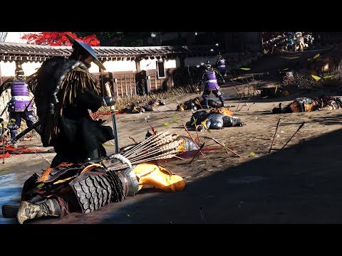 Ghost of Tsushima - Kensei Warrior Stealth & Combat Gameplay - PS5