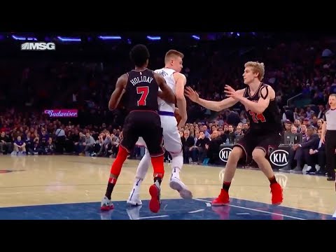 Kristaps Porzingis - Fantastic Footwork 17/18