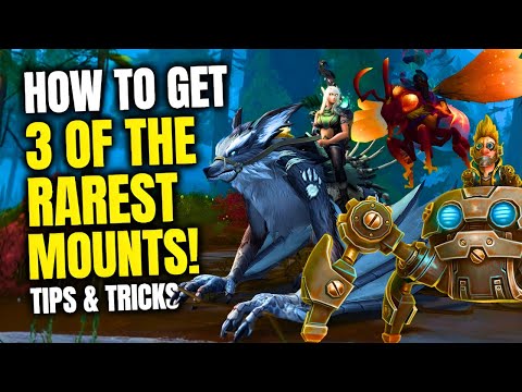 How to Get 3 Rare WoW Mounts More Easily - Less Than 2% Own Them! Mount 11.2.7 Farming Guide & Tips