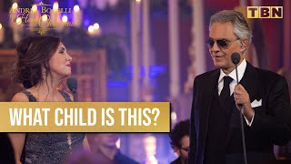 Andrea Bocelli ft. Francesca Battistelli | What Child Is This? | LIVE