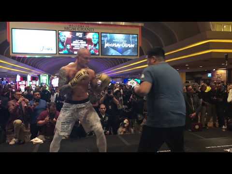 UFC 235 Open Workouts -  Woodley, Askren, Usman and Smith