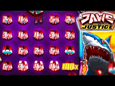 THIS NEW JAWS OF JUSTICE SLOT GAVE ME A CRAZY SETUP… HUGE WIN!! (Bonus Buys)