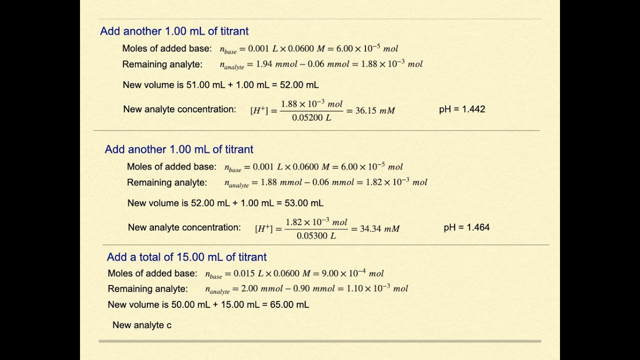 Lesson 36 Strong Strong Titrations