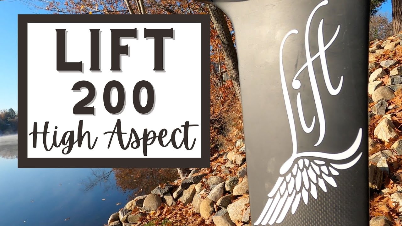 Hydrofoil Product Review | Lift Foils 200 High Aspect Wing for Lake Foil Surfing & Hydrofoil Surfing