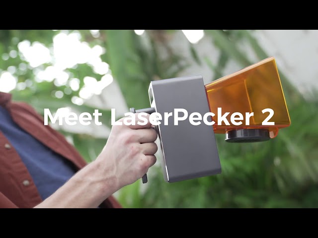 آلة ليزر بيكر 2 للنحت والنقش على مختلف الأسطح laserpecker2 for engrave