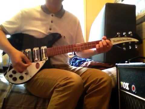 The Beatles Tell Me Why Cover (Rhythm guitar part)