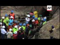 Nine miners rescued after being trapped underground for six days