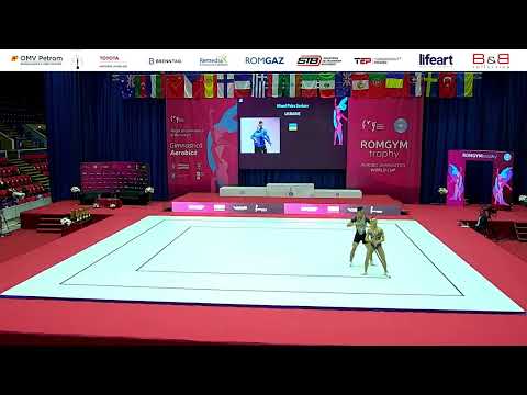 MP.Anastasiia Kurashvili. Stanislav Halaida. FIG World Cup. Qvalifocation. 14.10.2023