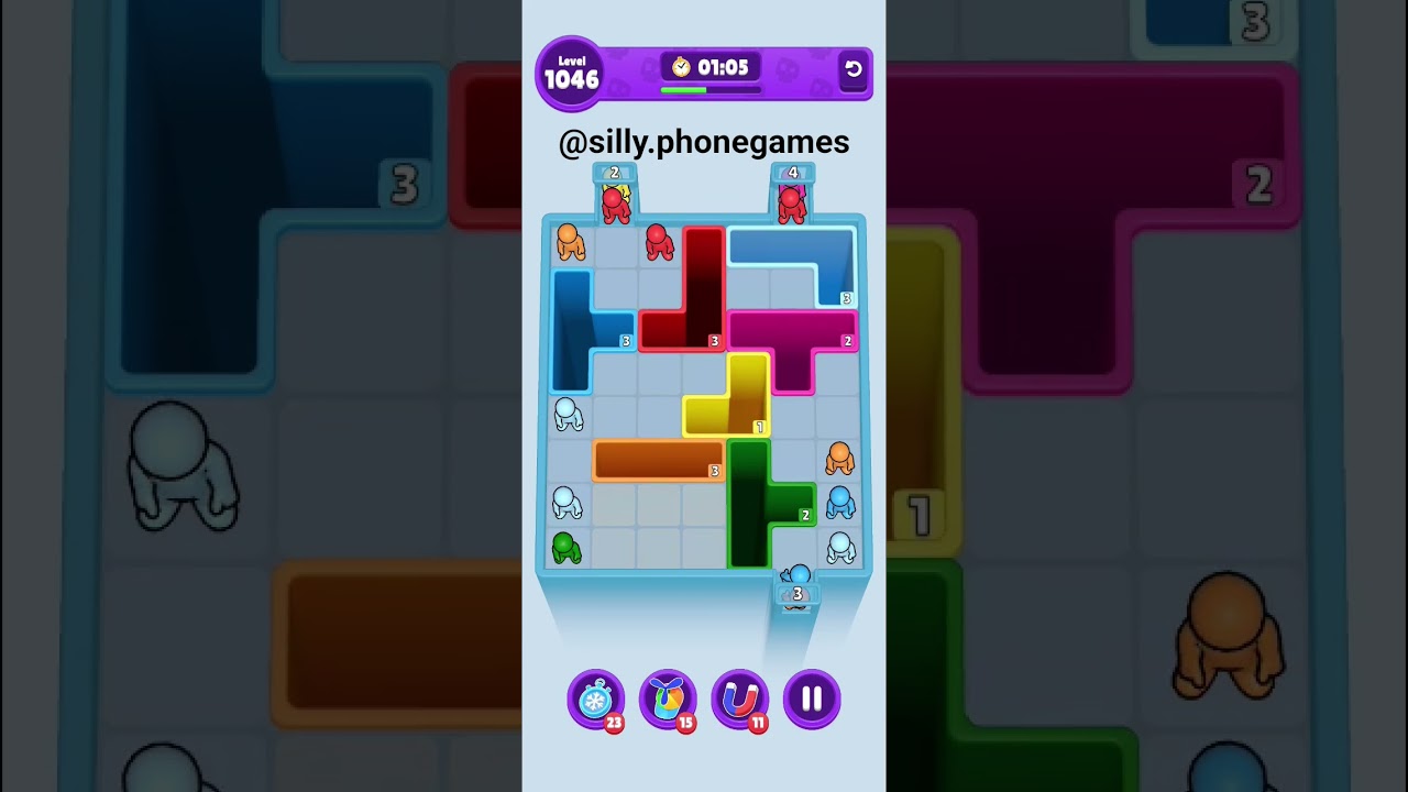 Drop Away Level 1046 Walkthrough Solution