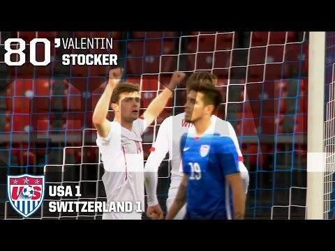 MNT vs. Switzerland: Valentin Stocker Goal - March 31, 2015