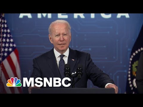 Biden: Intel Making 'Historic Investment' In Semiconductor Manufacturing Plant