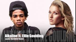 Alkaline Ft. Ellie Goulding - Lonely/ Burn (Kariddim Remix) #YaadVybz