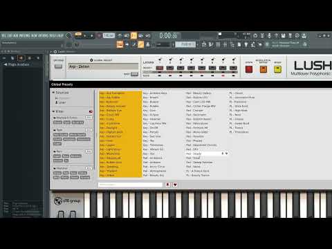 How to import presets in D16 Group Lush 2